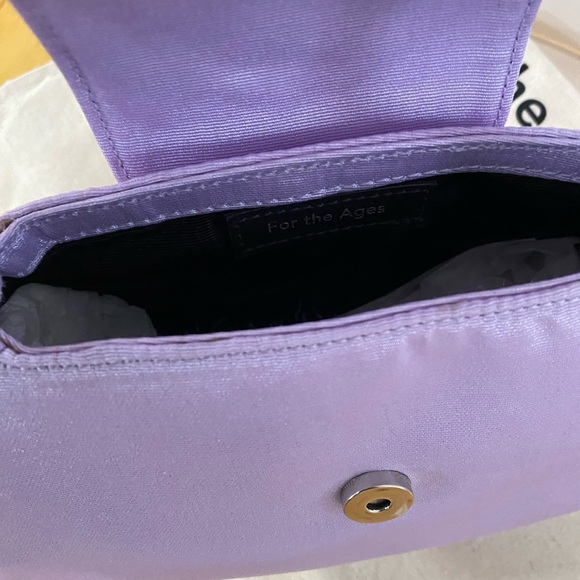 For the Ages Lavender Moire Baguette - Picture 5 of 5